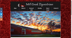 Desktop Screenshot of millcreekeq.com